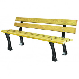 Lot de 4 bancs urbains...