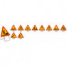 Signalisation temporaire de danger Type AK signalisation