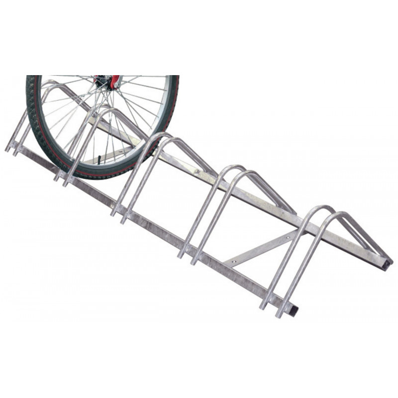 Rack à vélos extérieur, rack de rangement pour vélos, rack à vélos au sol  en métal