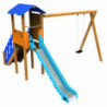 Jeu tour Lyre toboggan et portique