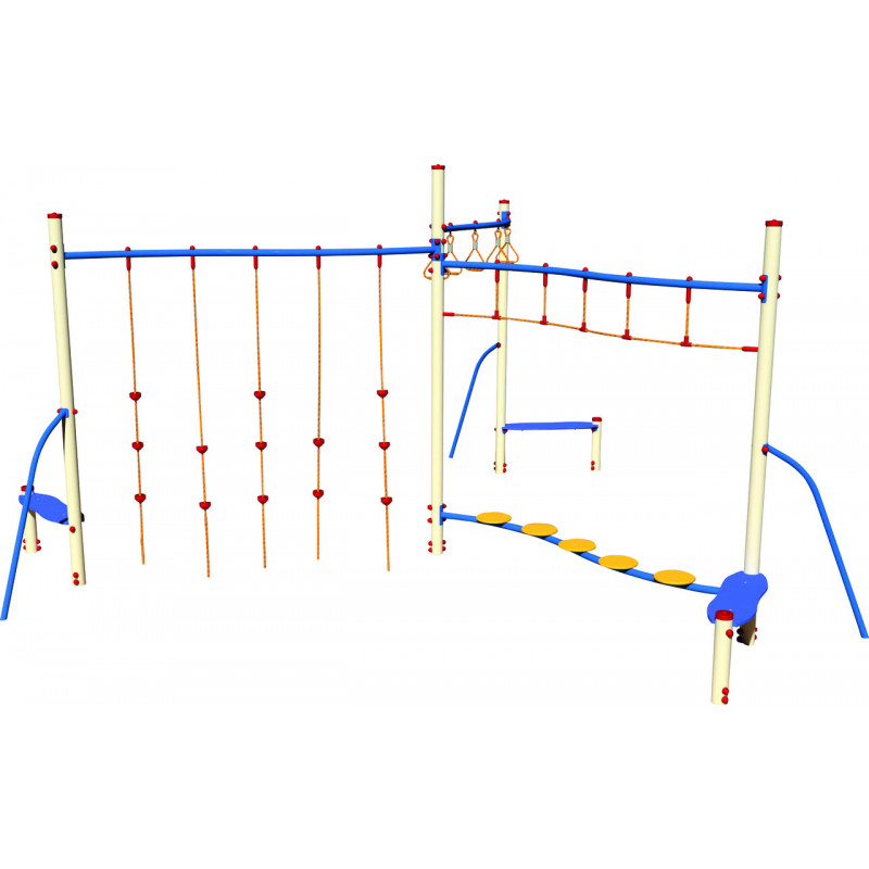 Parcours de jeux à grimper Makalu