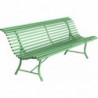 Banc Louisiane acier design