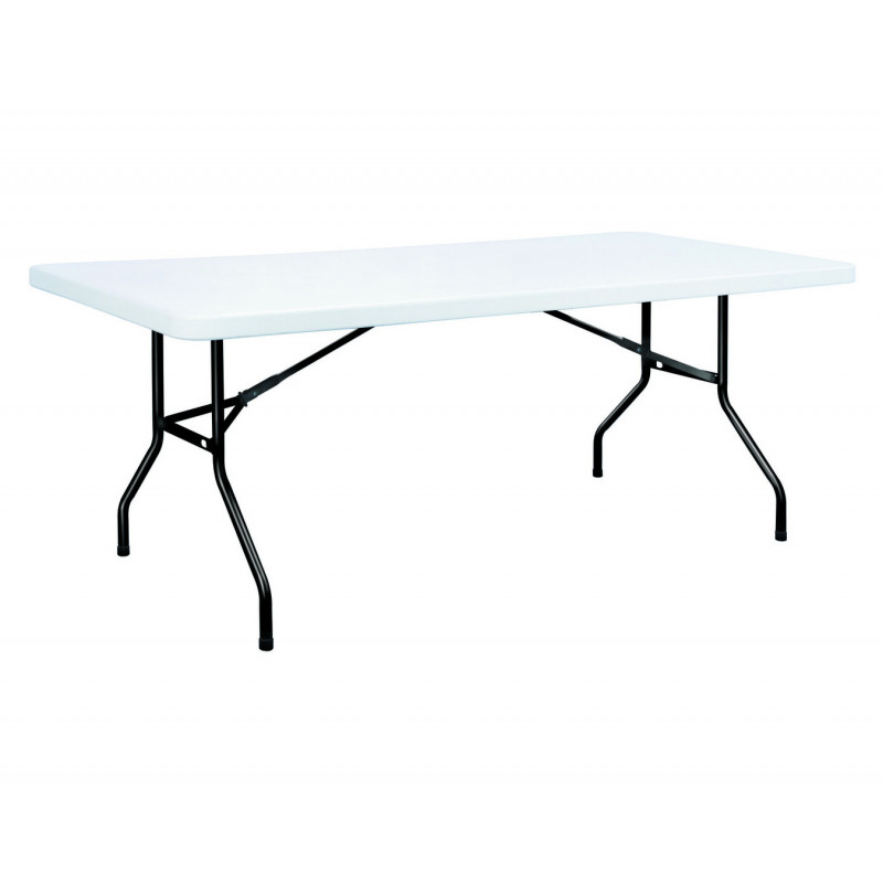 Lot de 7 tables polyéthylène pliantes 200 x 90 cm