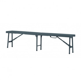 Banc pliable en polyéthylène